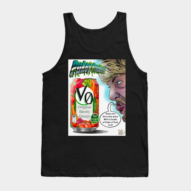 Pukey products 51 "V-0" Tank Top by Popoffthepage